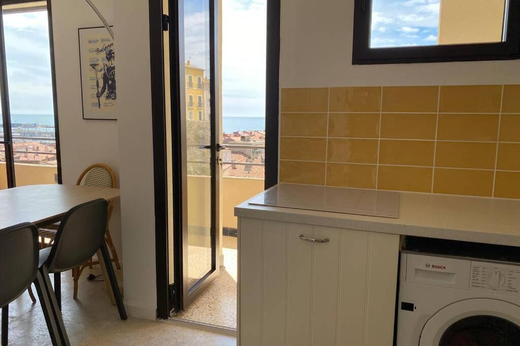 Vues Exceptionnelles Mer, Port Et Toits De Sete Exterior photo